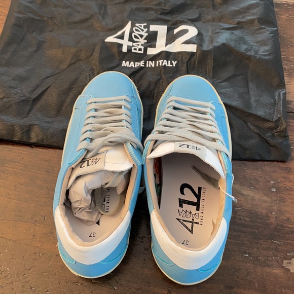 BNWT HANDMADE SNEAKERS FROM ITALY - Picture 2 of 6